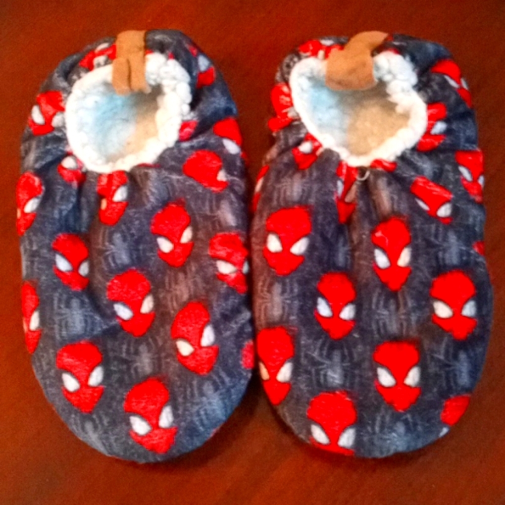 Boys Spiderman 😂😍 Comfy Slippers